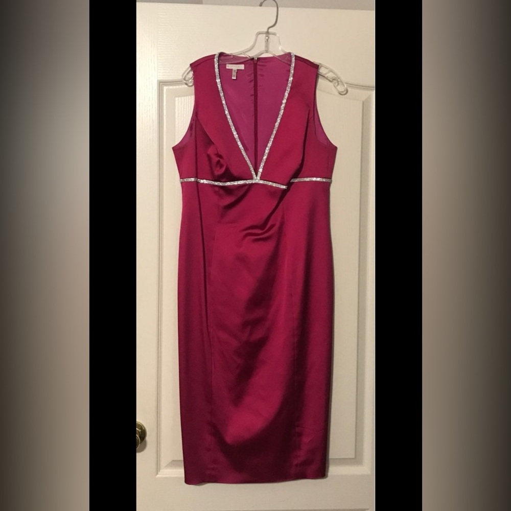 Escada satin party/cocktail/formal dress